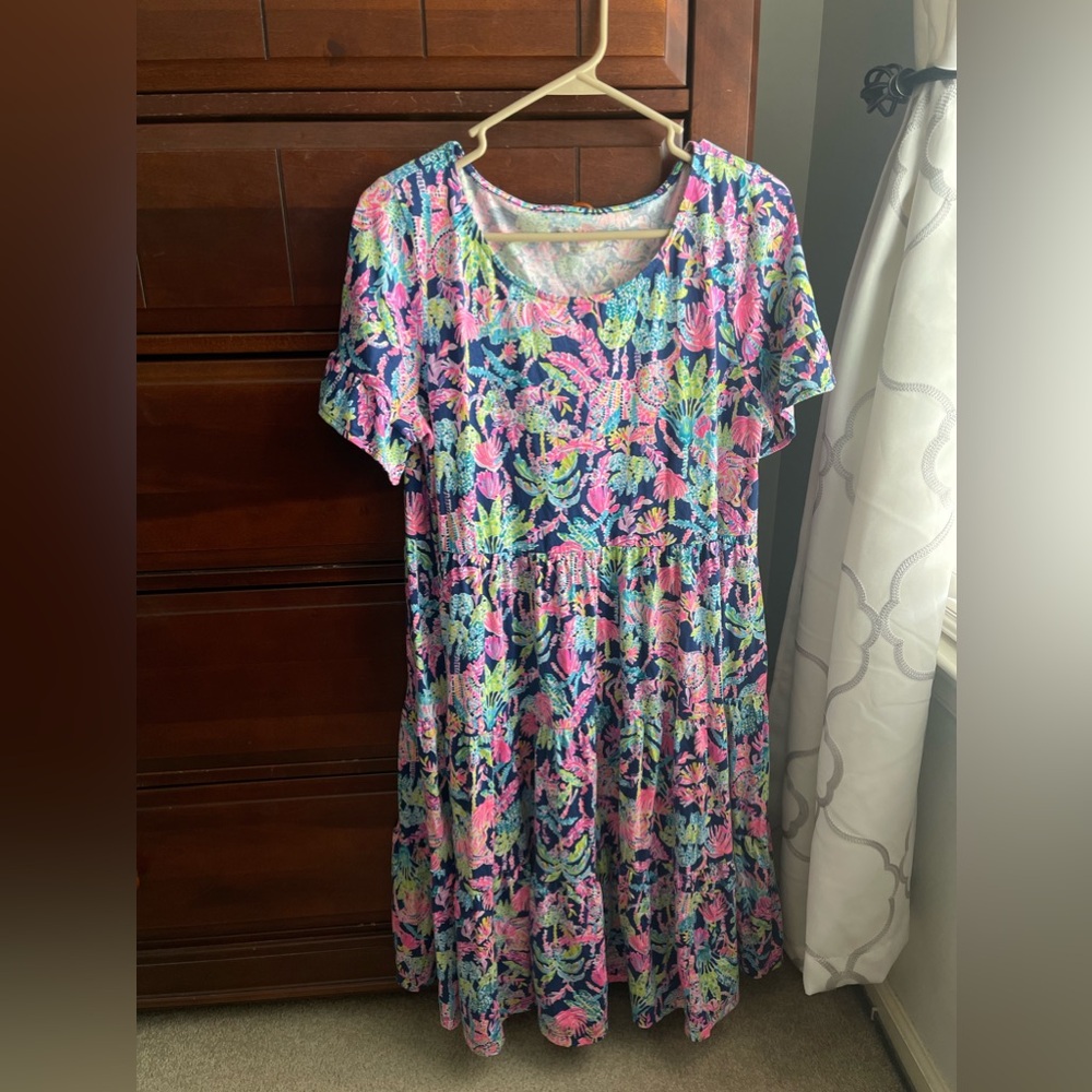 Lilly Pulitzer Jodee Dress, Large, Worn once, Great condition